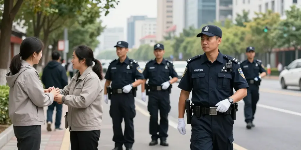 Security Solutions by trusted local provider, professional security team in action.